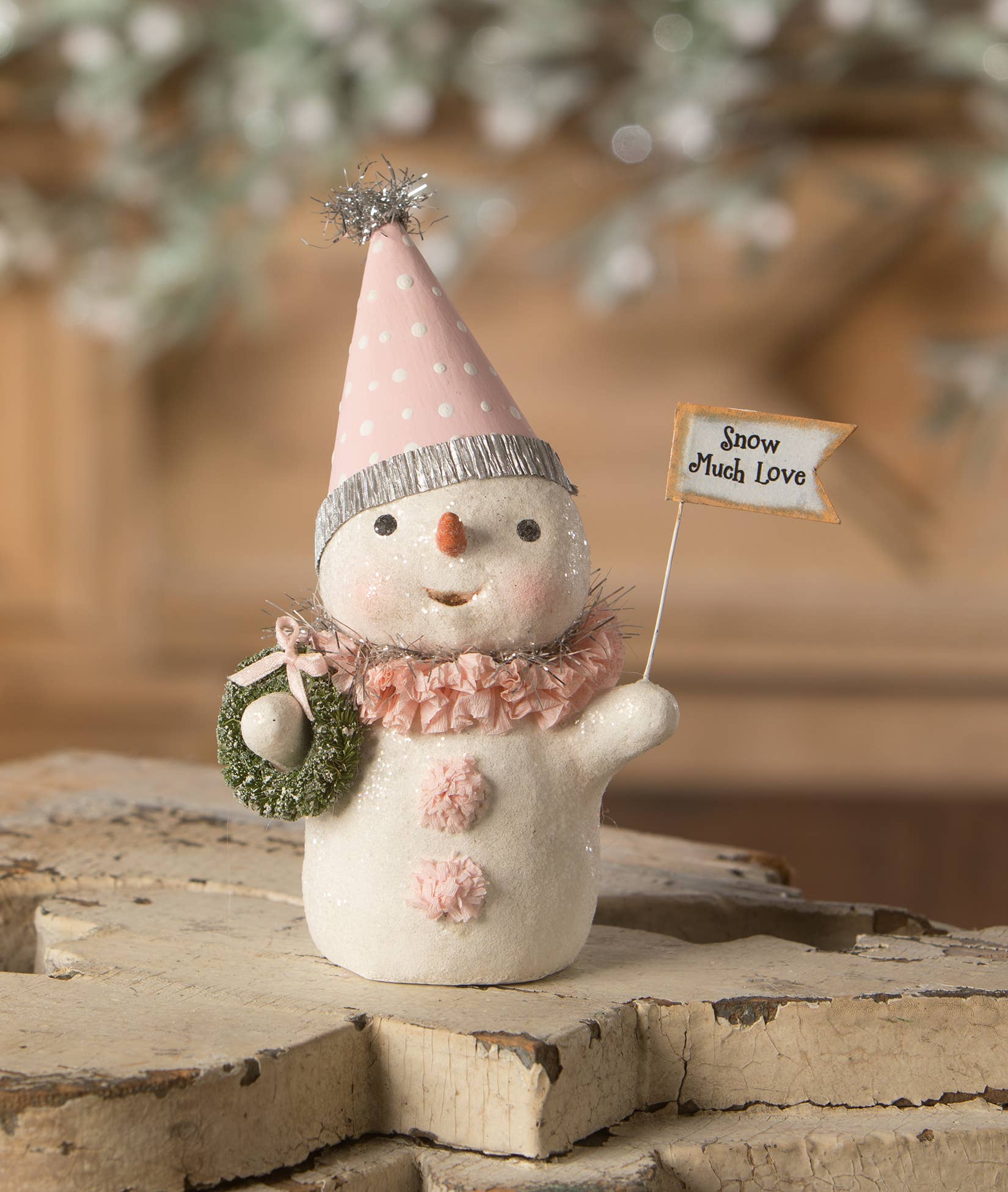 Bethany Lowe Designs - Wholesale Decorative Figurine - Snow Much Love Snowgirl0