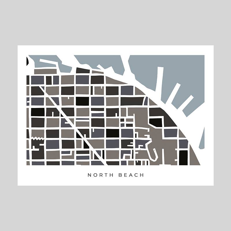 Faraway Places Paper - Wholesale Postcard Set - San Francisco Neighborhood Print Postcards - Set of 164