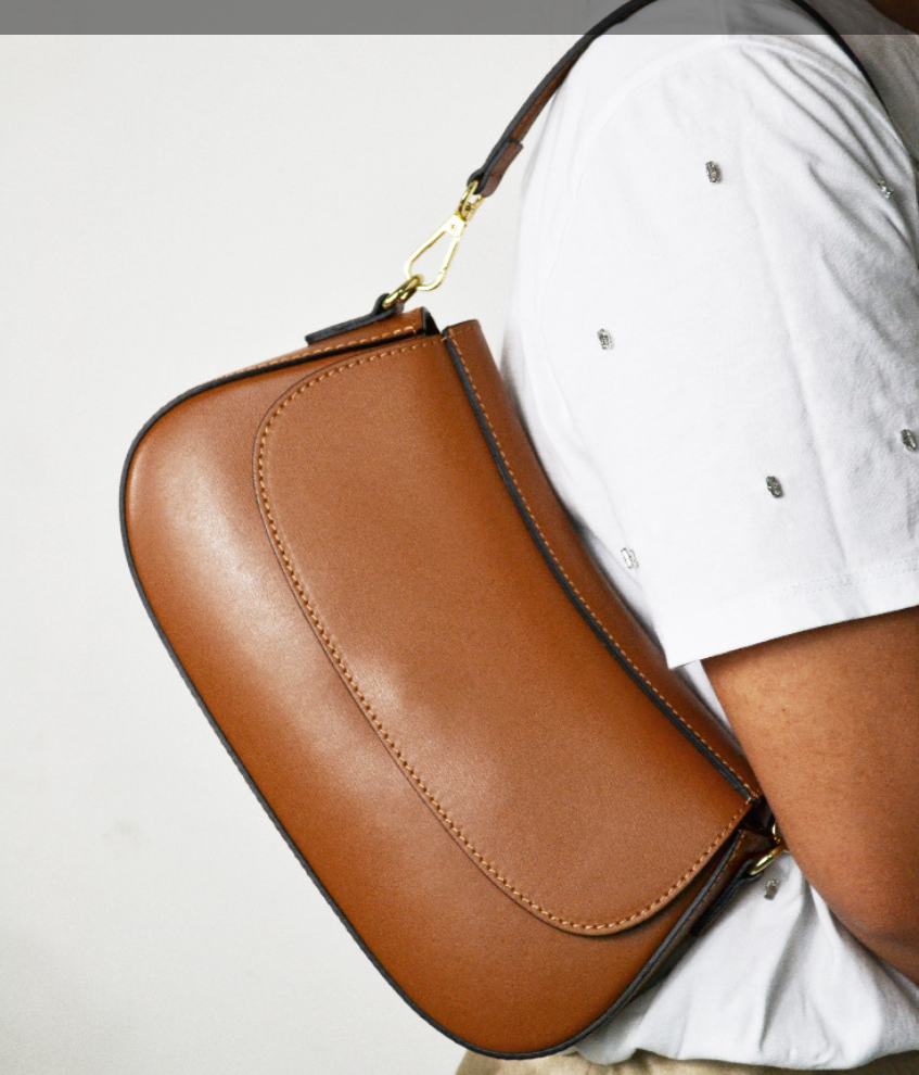 JIJOU CAPRI - Wholesale Satchel - Women's - ITBACA Italian Stylish Brown Leather Satchel JIJOU CAPRI0