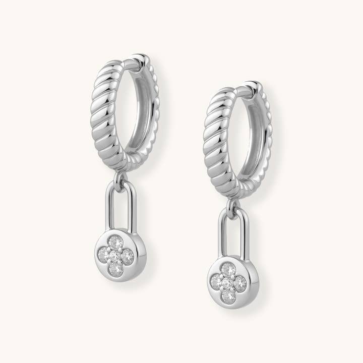 Hoft Studio - Wholesale Huggie Earrings - Whitley Drop Huggies