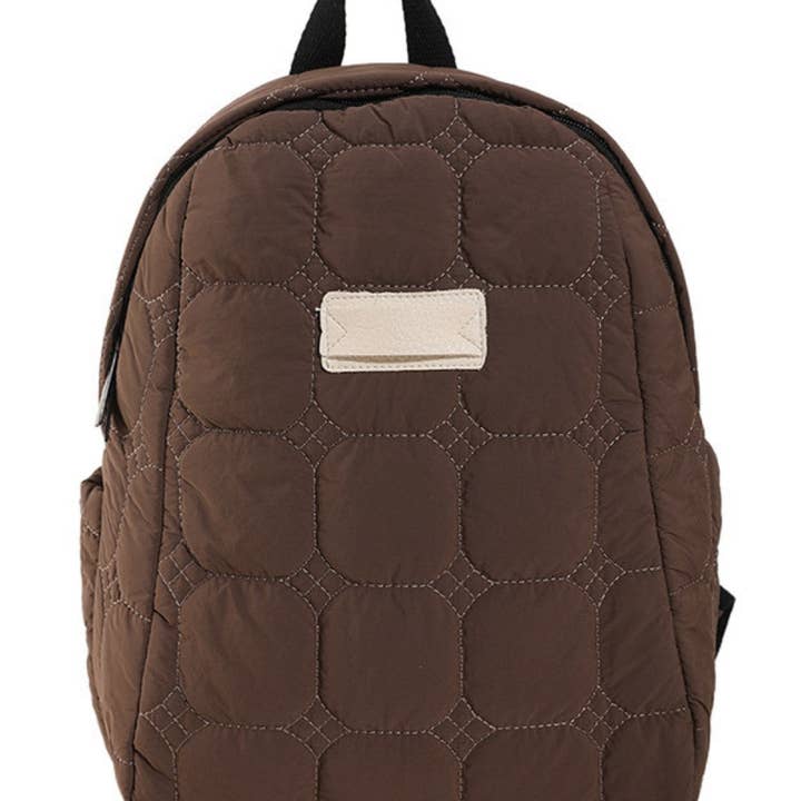 Dipped Shop - Wholesale Backpack - Women's - Simple Portable Casual Puffer Backpack DPB2515