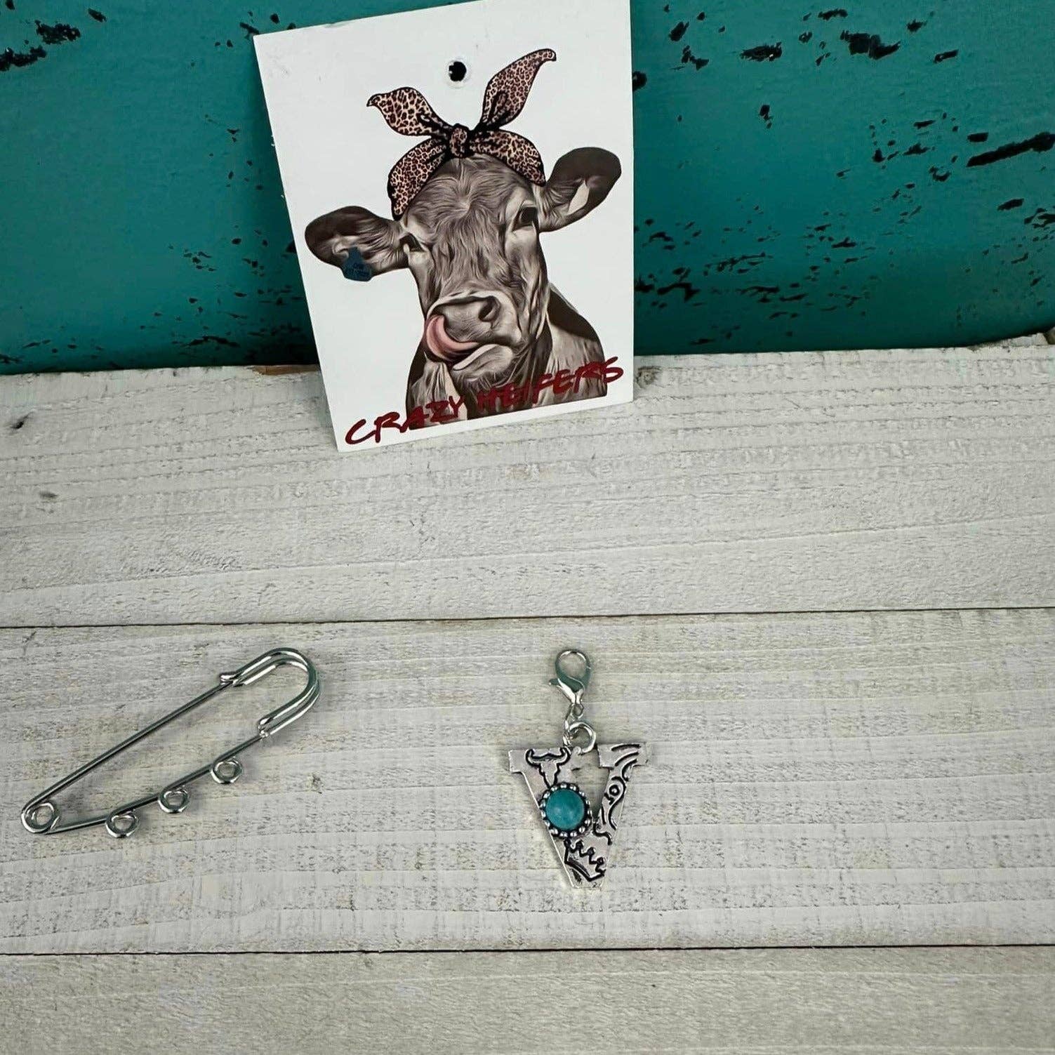 Crazy Heifers Wholesale - Wholesale Individual Charm/Pendant - Initial Clip-on Charms20