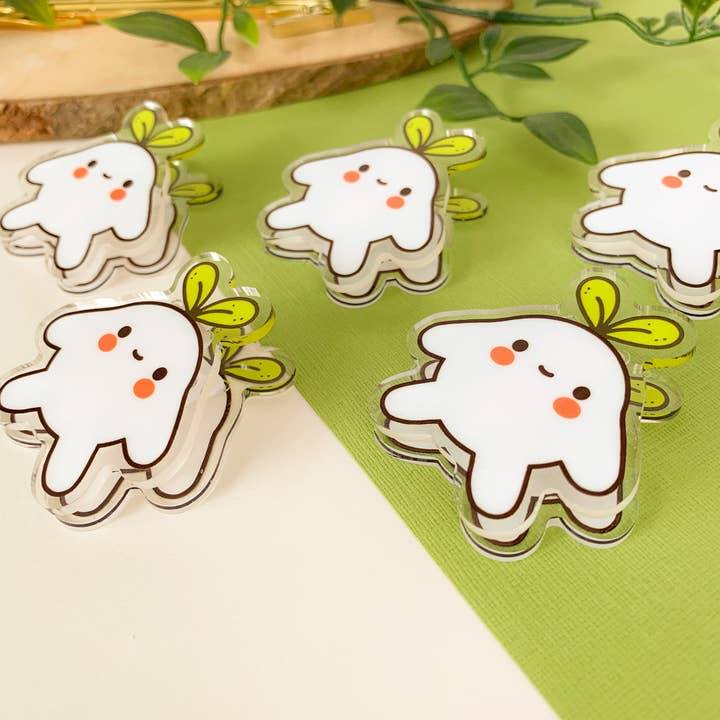 Laurel Mae Art - Vendita all'ingrosso Molletta raccogli documenti - Clip acrilica Meebloo6