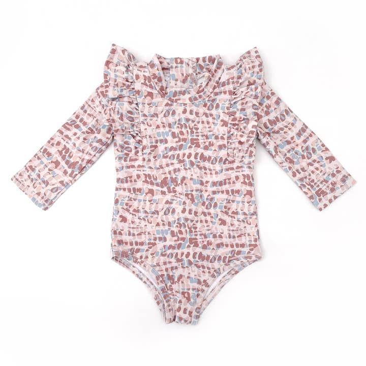 Maillots de bain à manches longues Shimmy - MYA pour la vente par With Love for Kids