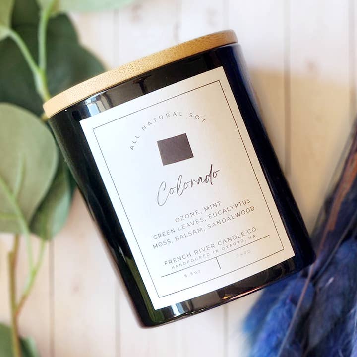 French River Candle Co. - Wholesale Jar/Filled Candle - 8.5oz. Colorado Soy Candle0