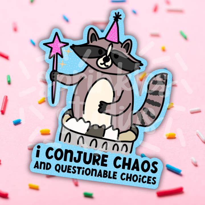 Sprinkles Studios - Wholesale Sticker - Conjure Chaos Vinyl Sticker