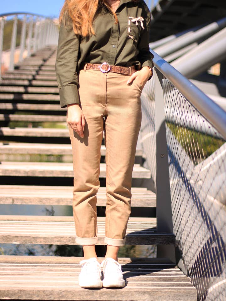 Sewing pattern - Myriam pants for wholesale by Cha' coud