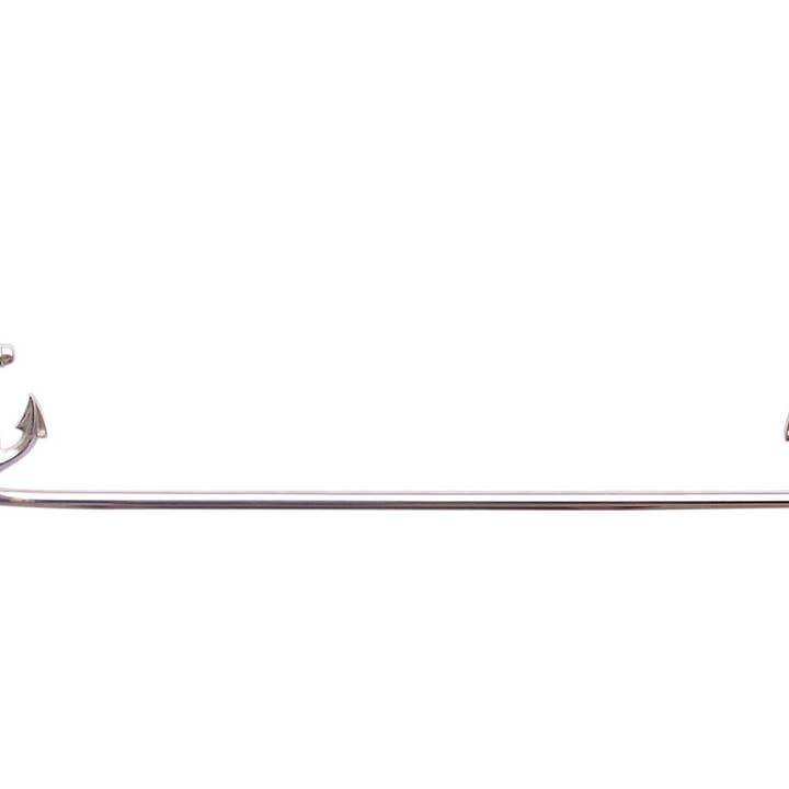 Porte-serviettes de bain chromé Anchor 28" » pour la vente par Hampton Ironworks
