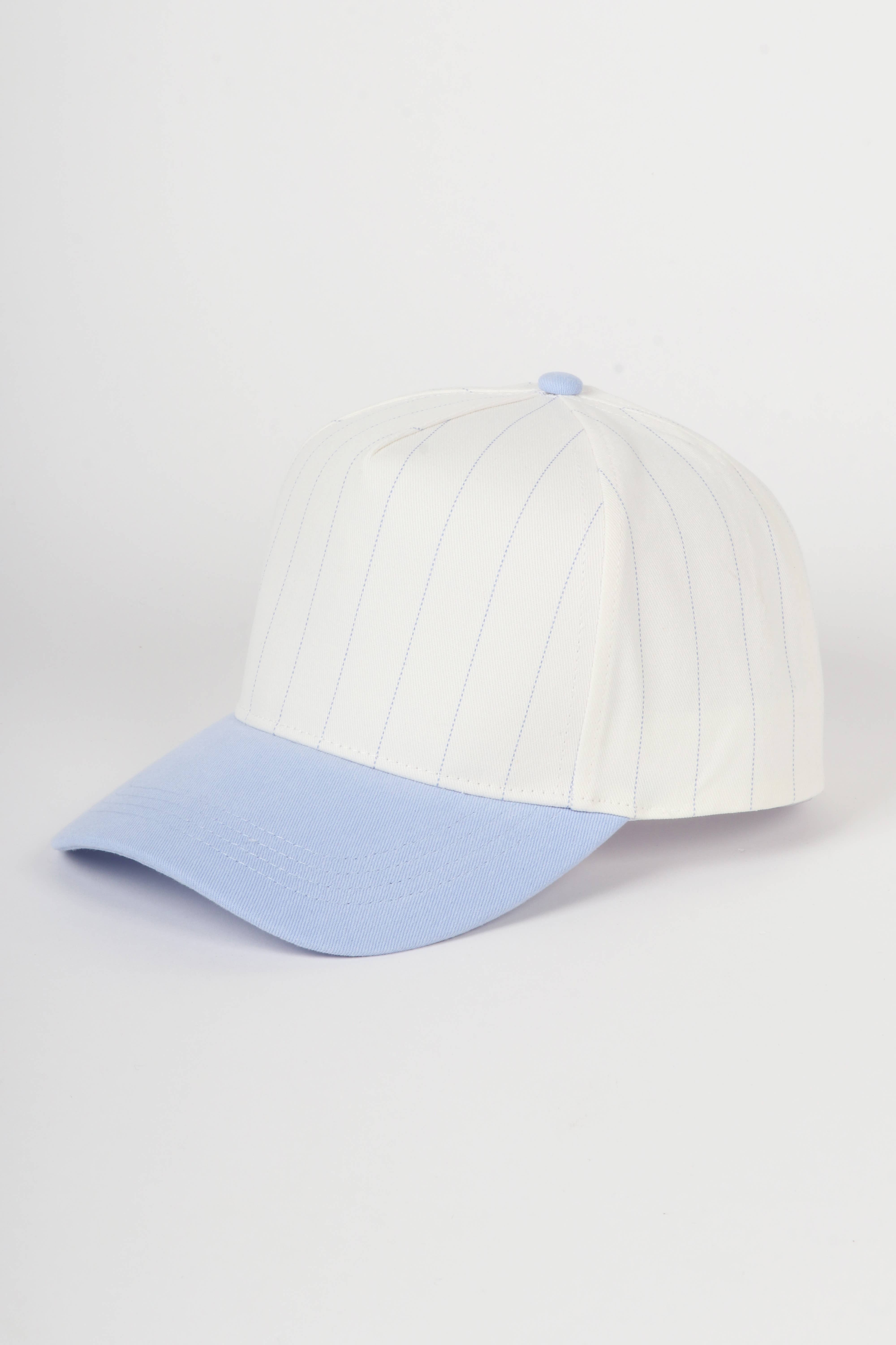 David And Young - Wholesale Baseball Cap - Unisex - Pinstripe Two-Tone Baseball Cap10