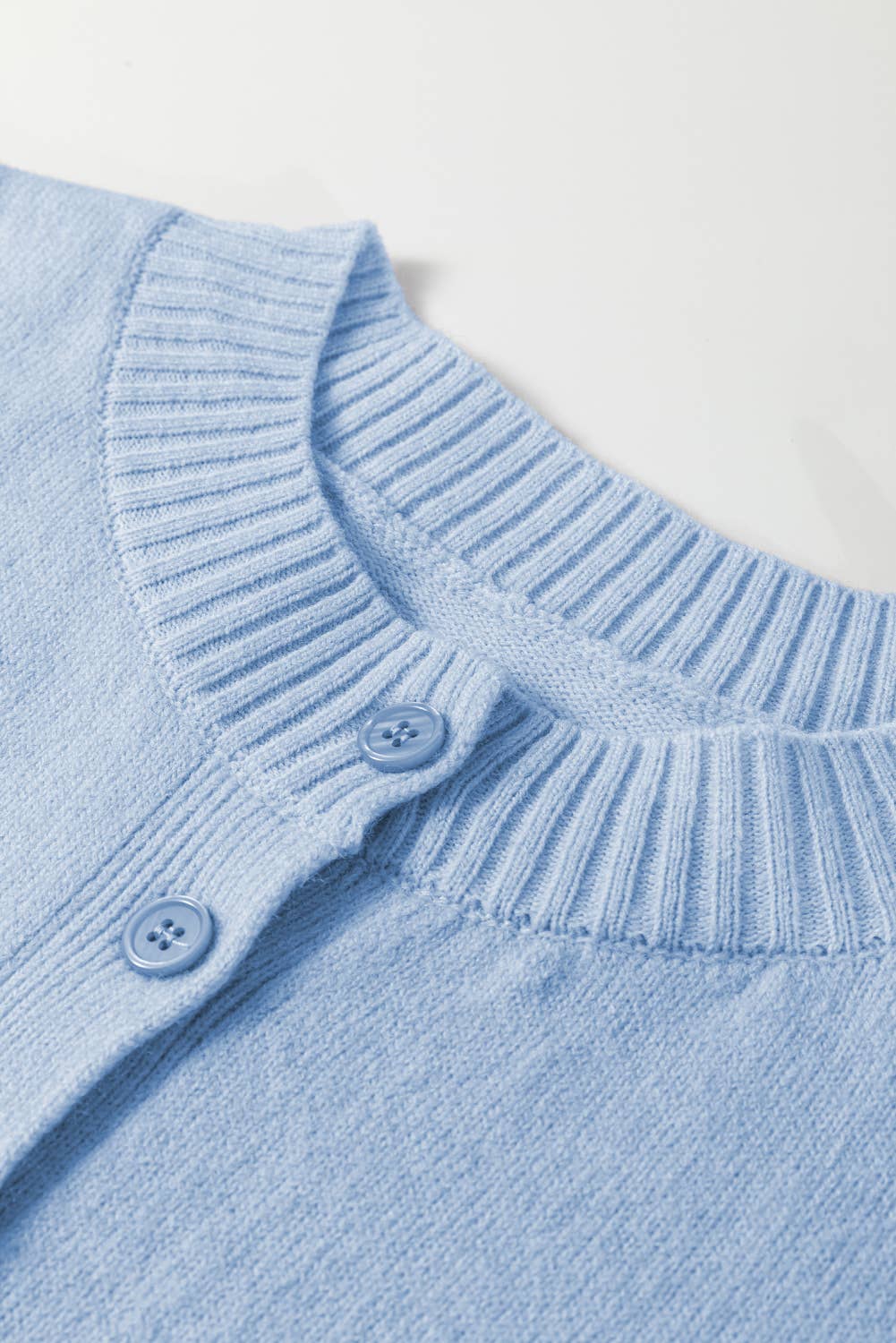 66DISCO - Vente Cardigan – femme - Cardigan en maille à manches 3/4 avec boutons (S-XL)29