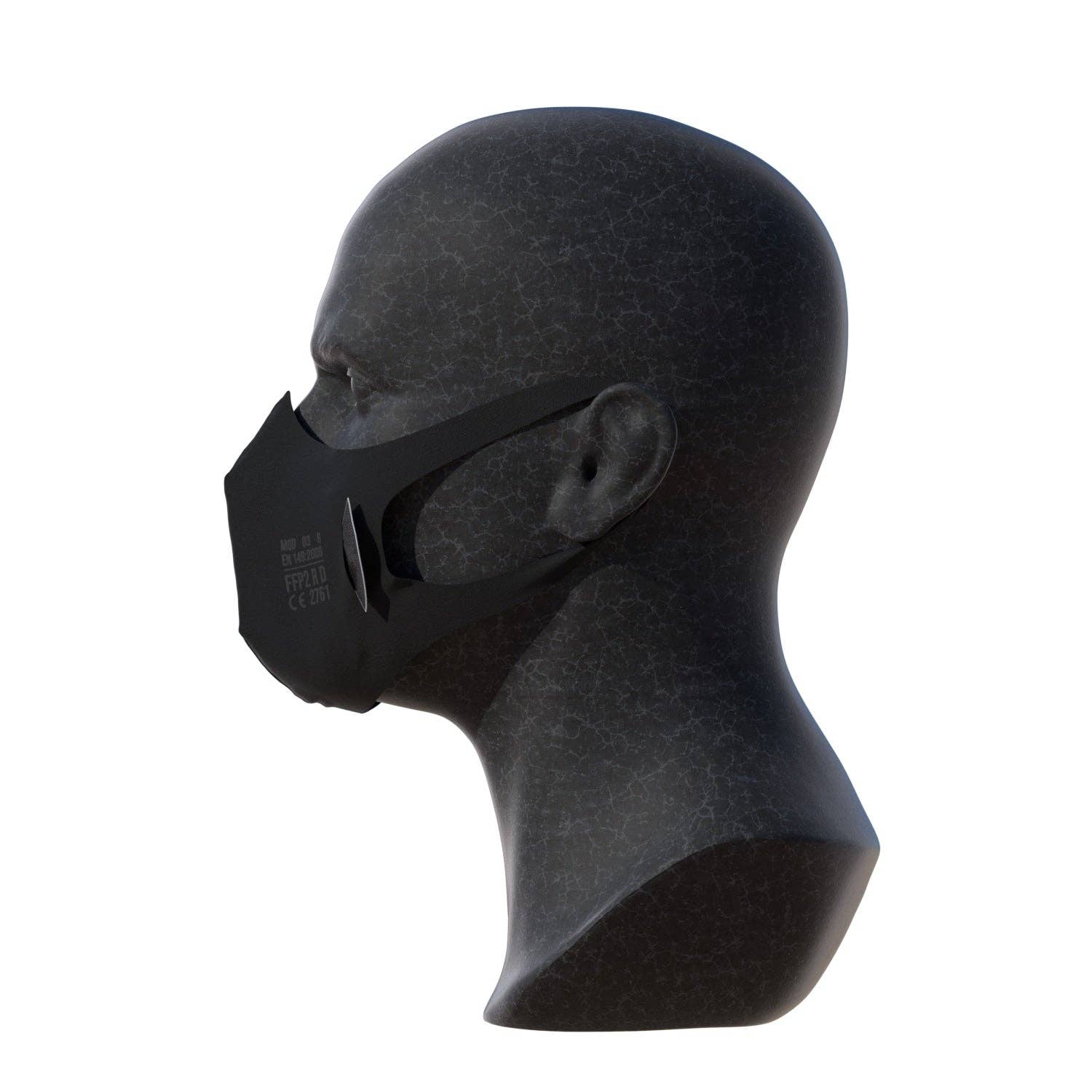 U-Earth Biotech - Wholesale Protective Face Mask/Shield - U-Mask Model 3 Black2