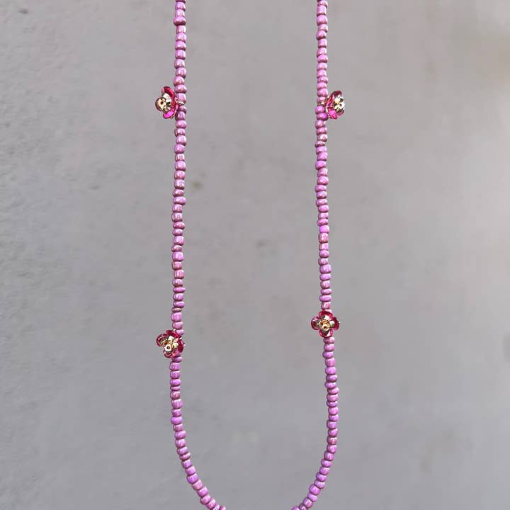 Heather Kahn - Wholesale Pendant/Charm Necklace - Floral Layering Necklace