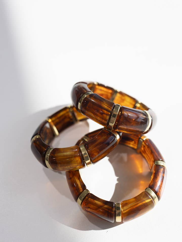 Binks Strækarmbånd - Skildpadde for engroshandel hos BELJOY