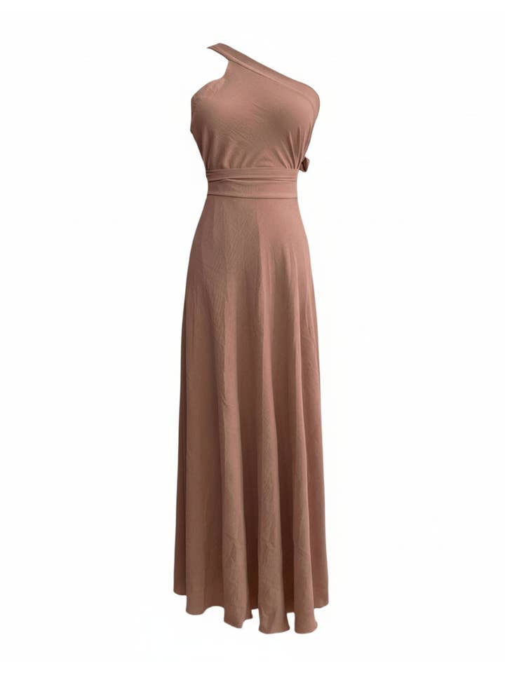 LONG PINK DRESS 6244 for wholesale on Faire2