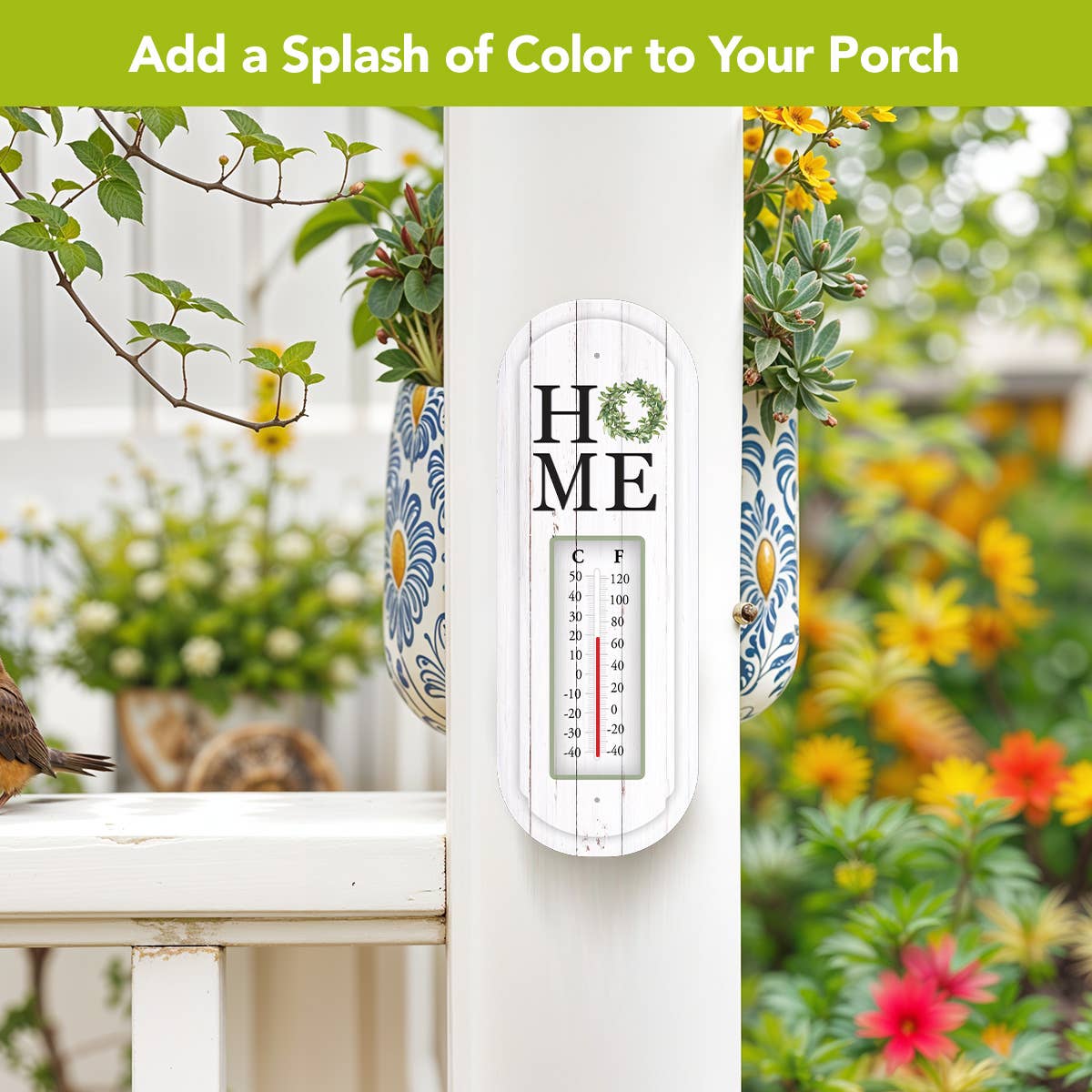 Briarwood Lane - Wholesale Thermometer - Home Metal Thermometer3