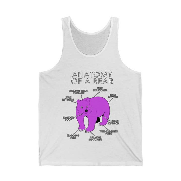 Bear Pink - Canotta per la vendita all'ingrosso da parte di Artworktee