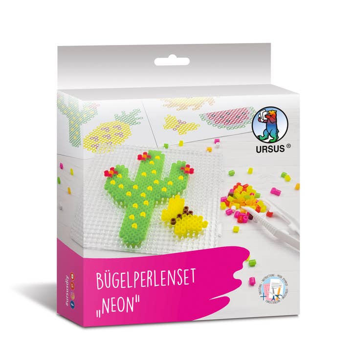 Set de perles à repasser "Néon" pour la vente par URSUS® / Buntpapierfabrik Ludwig Bähr GmbH & Co. KG