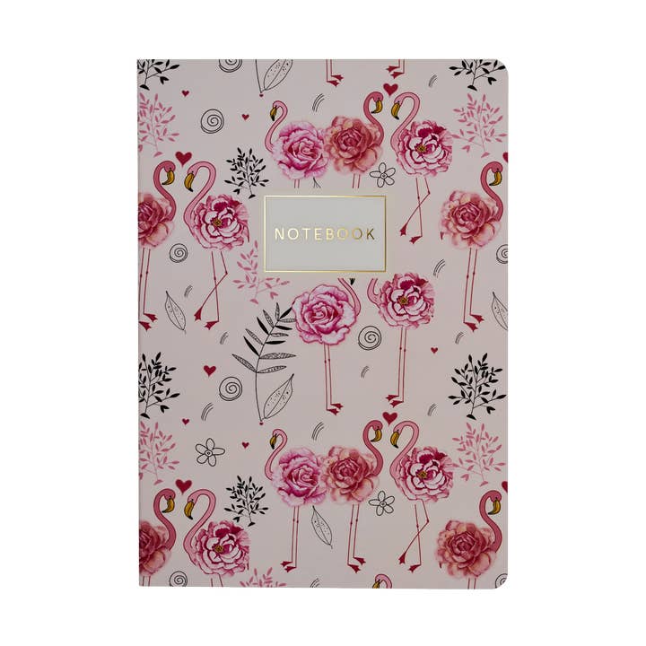 Flamingo Notebook for wholesale by BV by Bruno Visconti