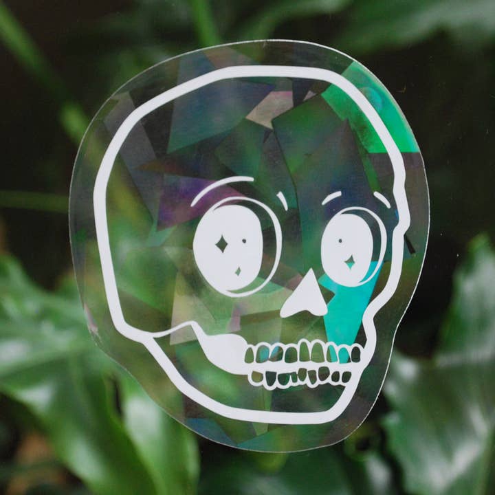 Skull Suncatcher klistermärke för wholesale av BBall Y'all
