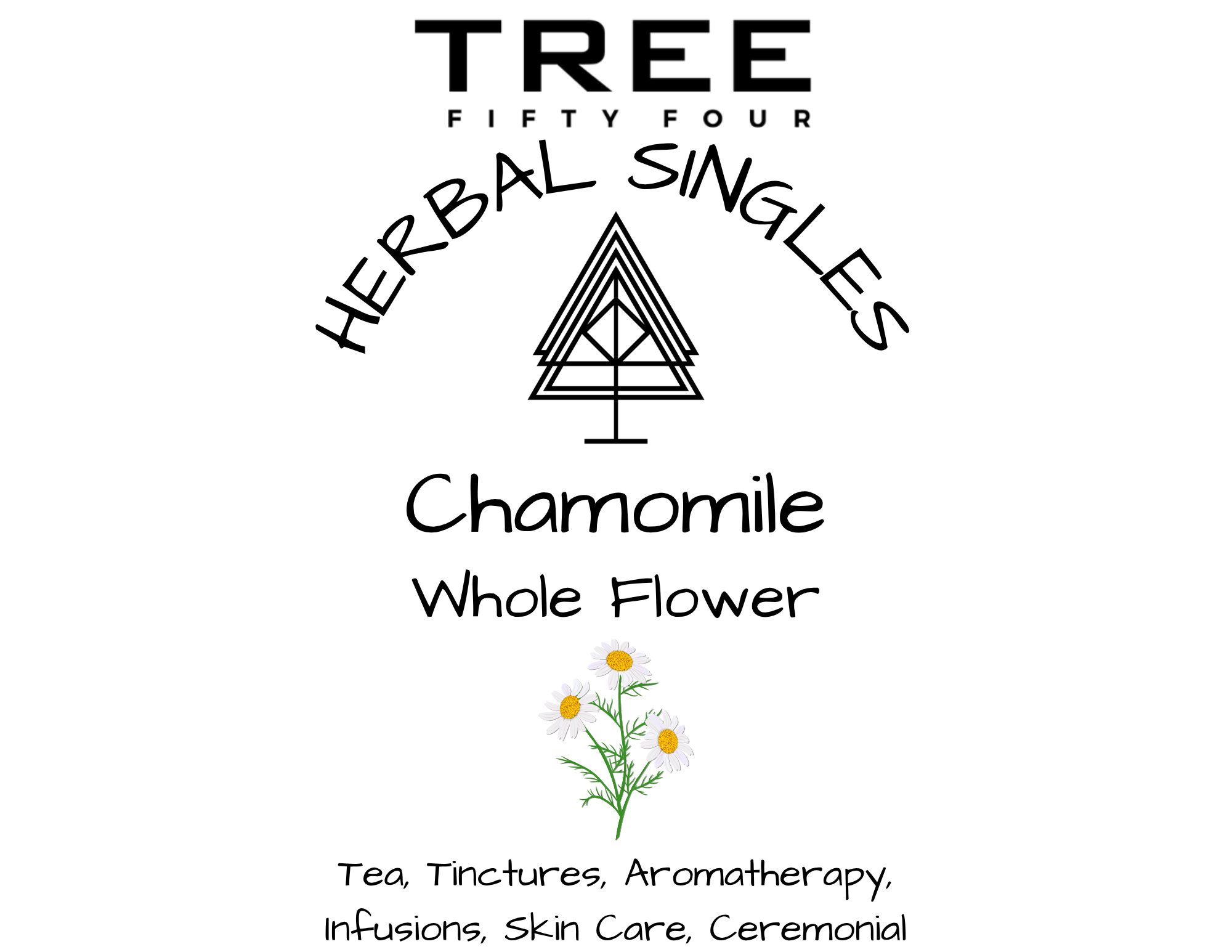 Tree Fifty Four - Wholesale Loose Tea - Chamomile | 2oz - 1 KG | Bulk Herbs2