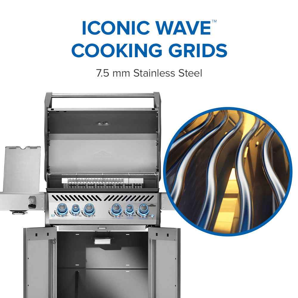 Patio Elegance - Vendita all'ingrosso Utensile per barbecue - Griglia a Gas Patio Elegance Rogue PRO‑S 525 RSIB con Bruciatori Laterali e Posteriori a Infrarossi7