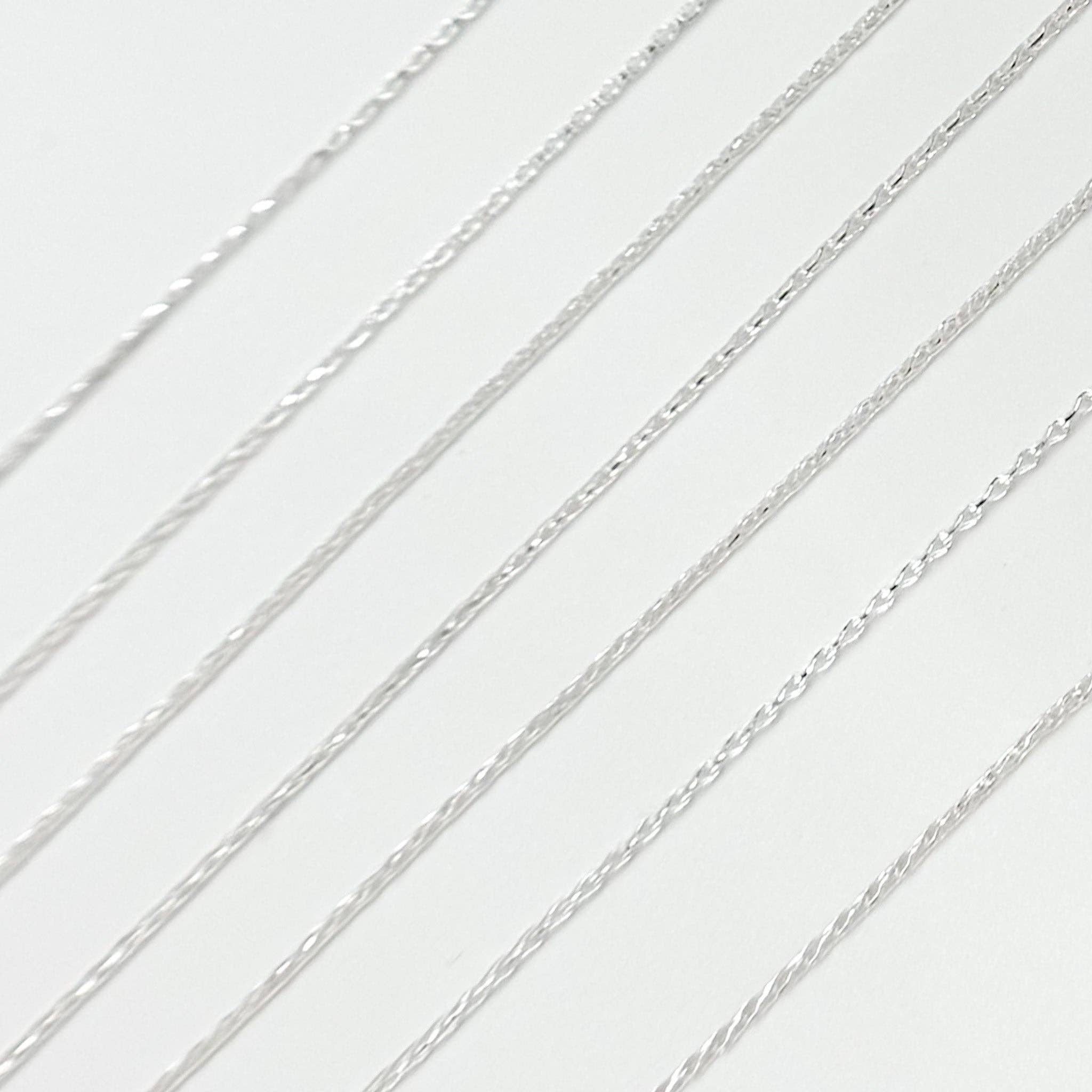 Jewels & Chains - Wholesale Link & Chain Necklace - Z20SS. Sterling Silver Wheat Chain3