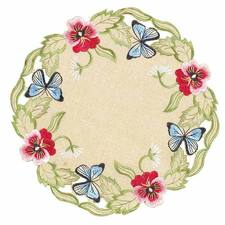 Decozen - Wholesale Tablecloth - Beige Table Linen Polyester Fabric0