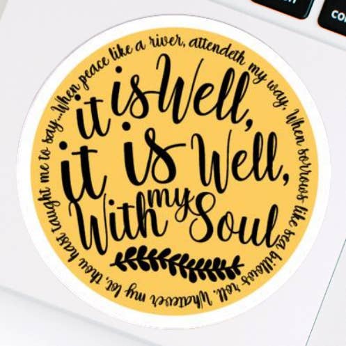 It is Well Sticker for wholesale by Choose Joy Co.