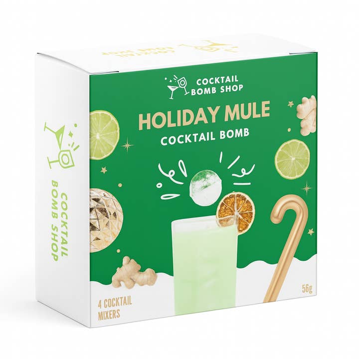 Cocktail Bomb Shop - Wholesale Cocktail Mix/Syrup - HOLIDAY MULE COCKTAIL BOMB0