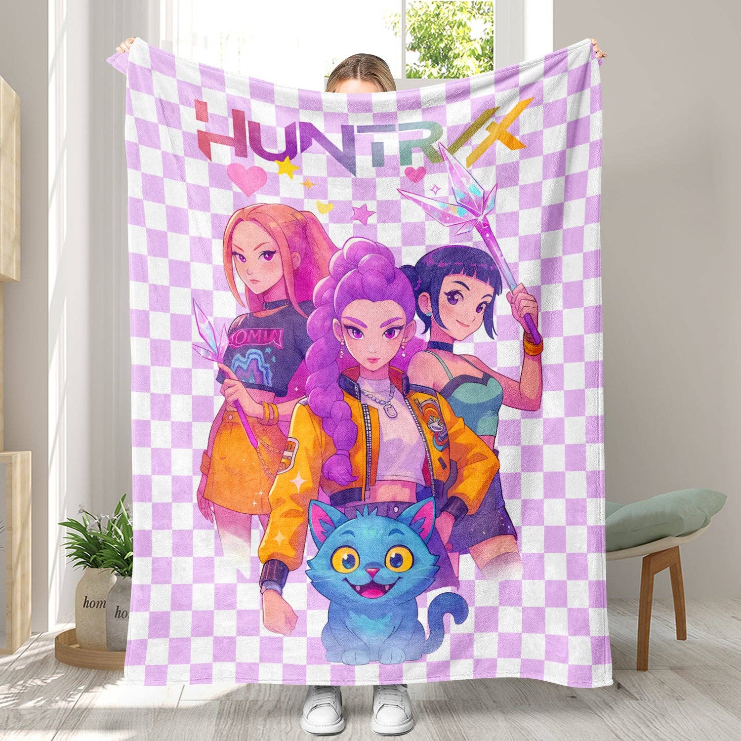 Little Trendy - Wholesale Throw Blanket - KDH K-pop inspired Throw Blanket soft flannel Blanket4