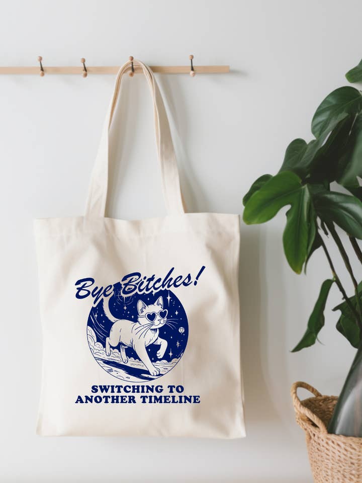 Switching To Another Timeline Canvas Tote Bag for wholesale by EnchantingSunshine
