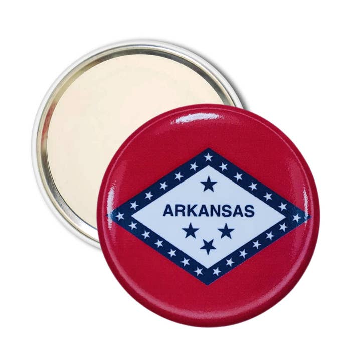 Plånboksspegel - Delstatsflagga Arkansas - USA för wholesale av Worldwide Souvenirs