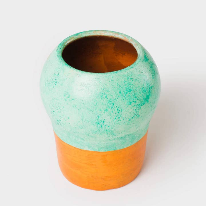 Mela Artisans - Wholesale Toothbrush Holder - Washed Verdigris Toothbrush holder