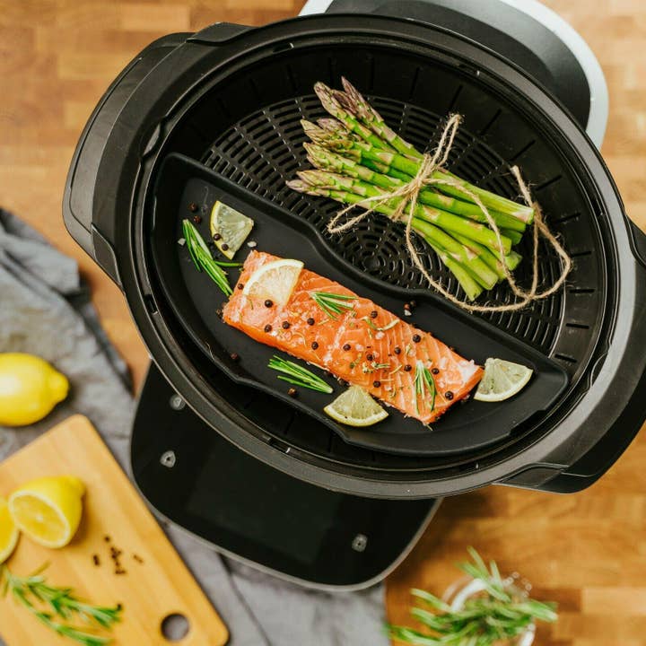 Mixcover GmbH - Wholesale Baking dish - Mixcover Steam Cooking Mould Silicone Mould Half Casserole Dish for Bosch Cookit Steamer6