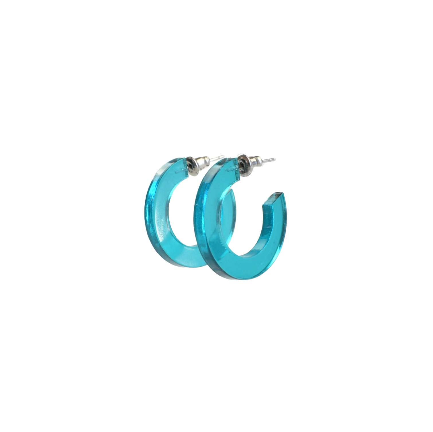 The Paper Dress – wholesale Hoop earrings – Colorful Lightweight Acrylic Hoop Earrings6