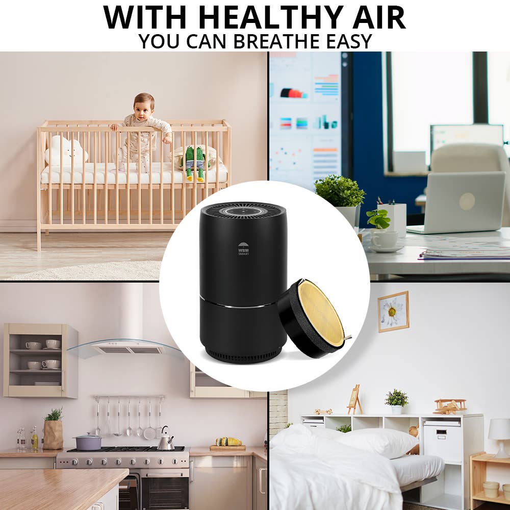 WBM LLC - Wholesale Air Humidifier - WBM SMART HEPA Air Purifier Replacement Filter, Pack 26