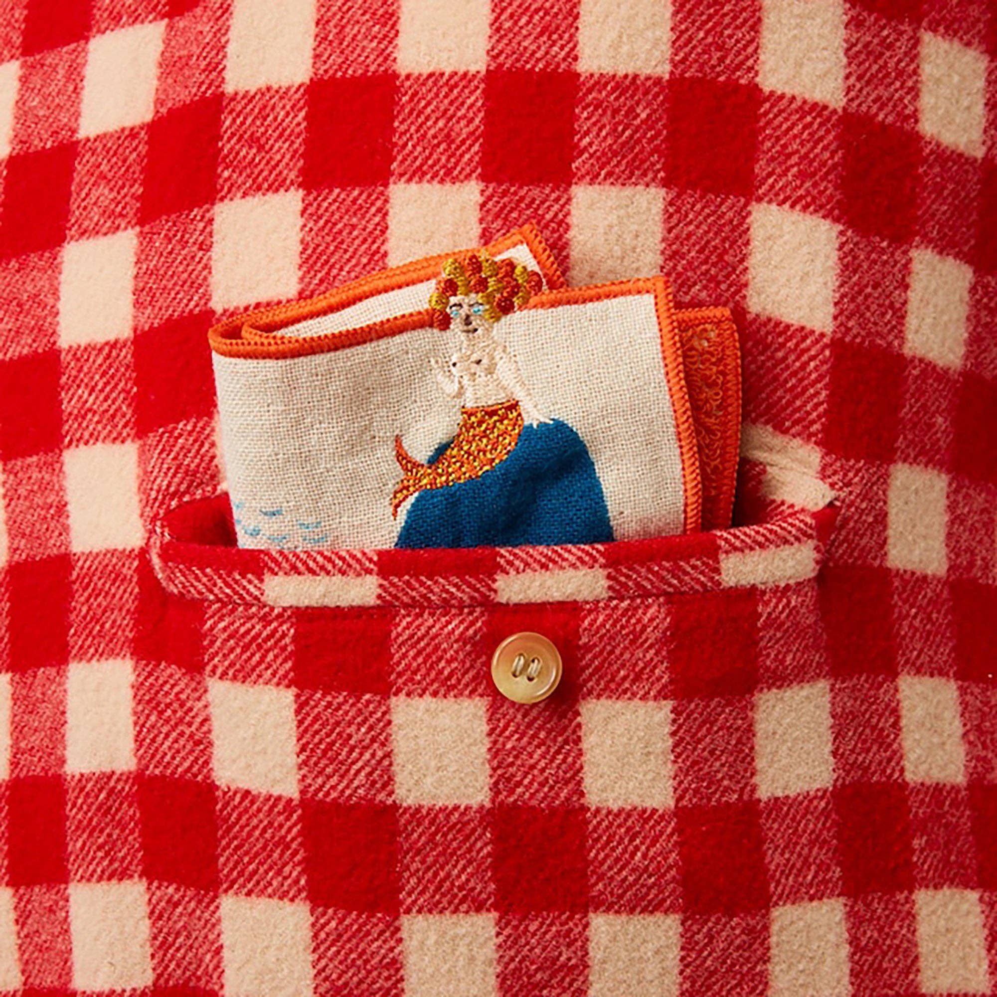 MinoCraft - Vendita all'ingrosso Tovaglioli da tavola in stoffa - Asciugamano in cotone ricamato giapponese12