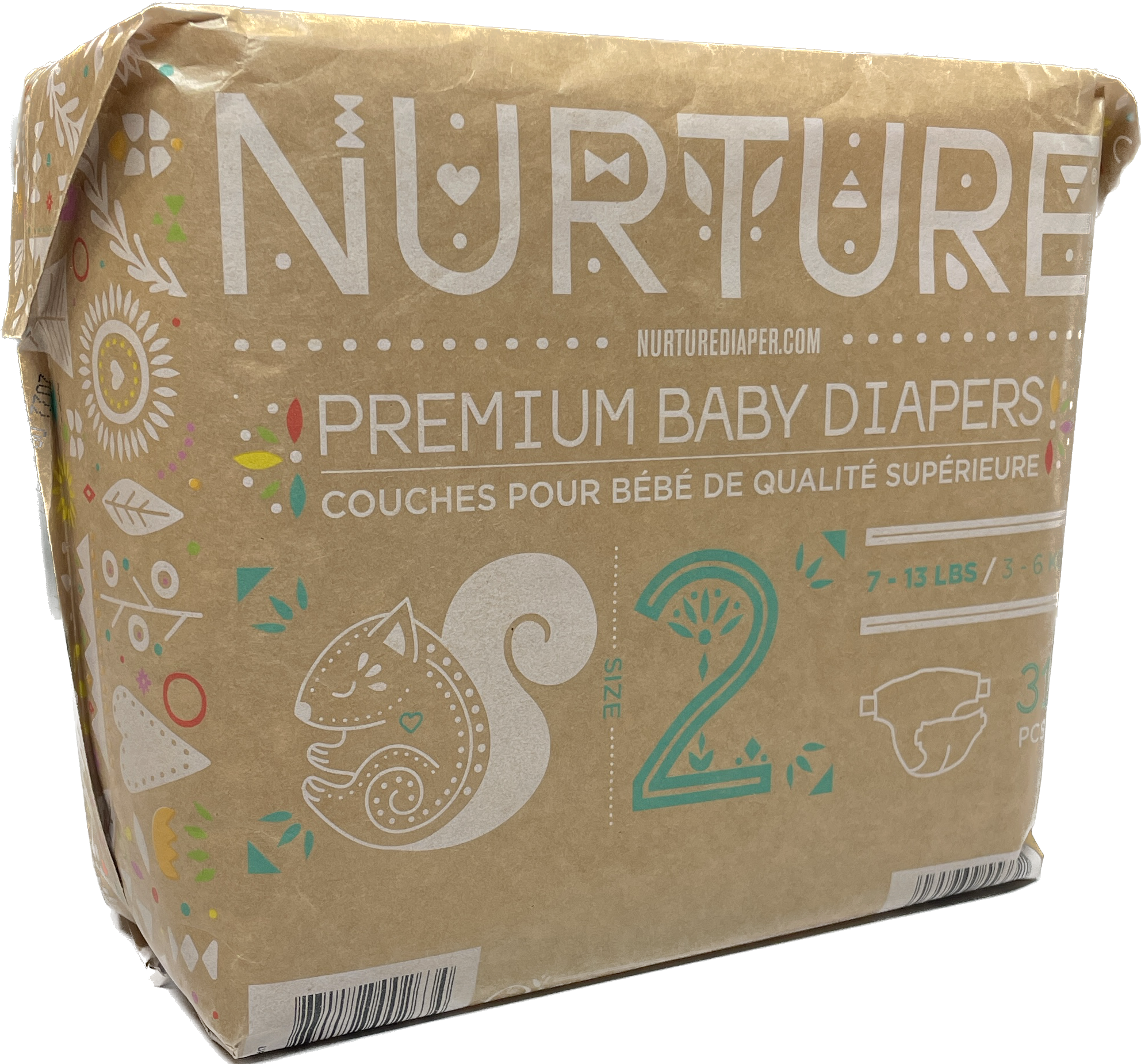 BioBag America Inc - Wholesale Diaper (Cloth) - Baby - Nurture Diapers Size 1-6 , Chemical Free, Ultra Absorbent7