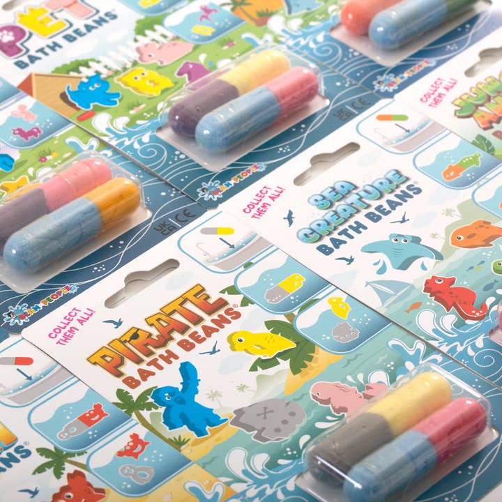 Baby Republic – wholesale Bath toy – Baby – Bath Beans CDU Display with 128 Bath Beans RRP £2.99 each4