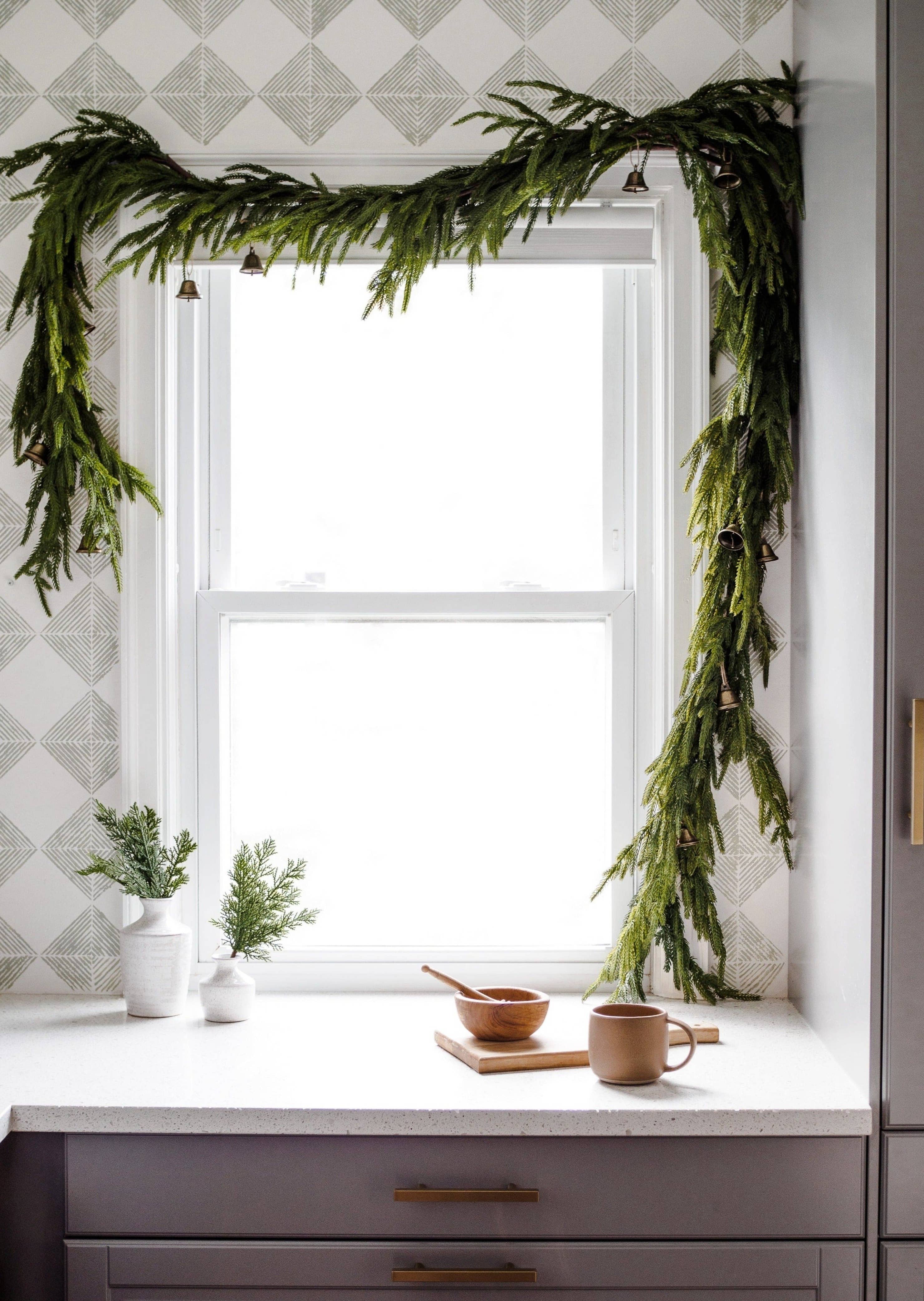 Afloral - Wholesale Bunting/Garland - The Original Afloral™ Real Touch Norfolk Pine Garland - 60"8