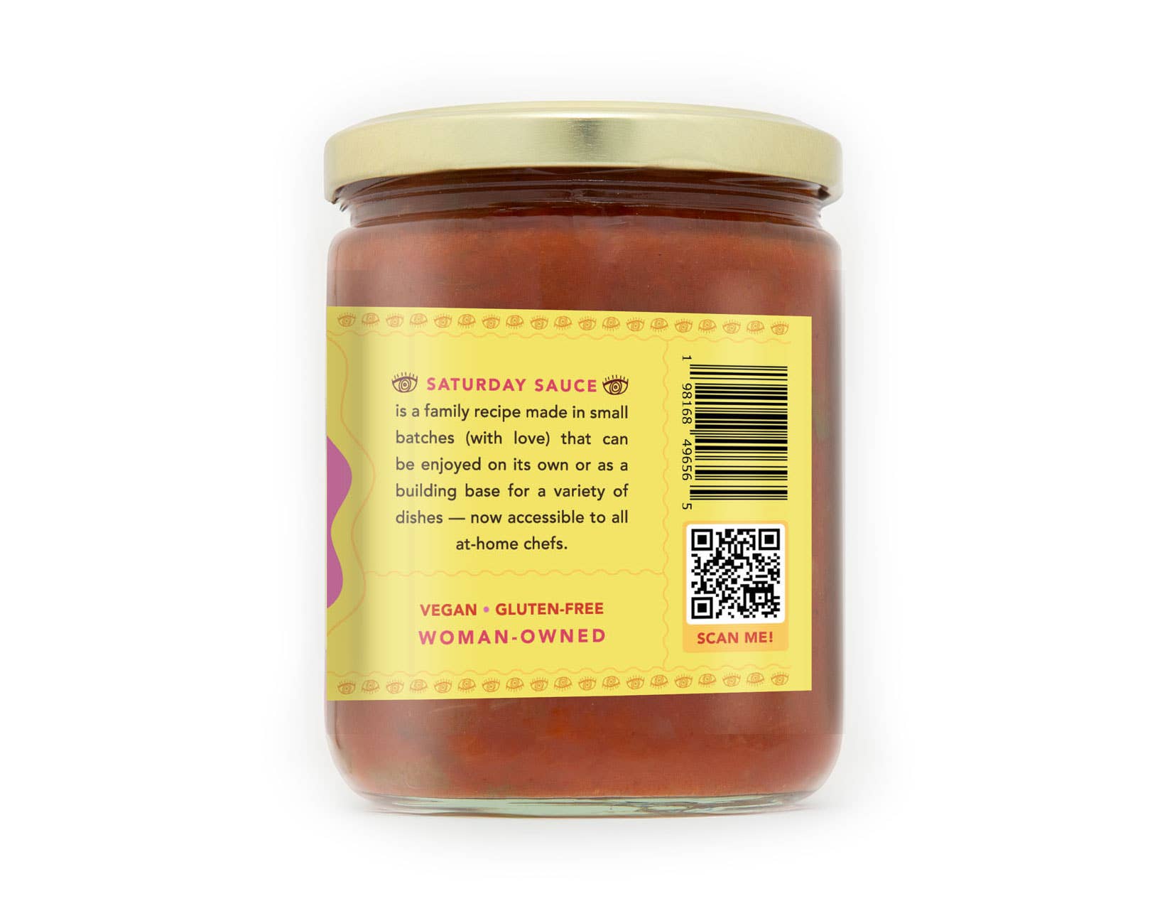 Sababa Foods - Wholesale Sauce - Sababa Foods Saturday Sauce (Slightly Spicy)- 16 oz.2