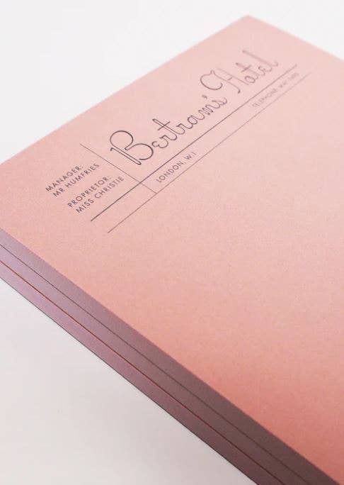 Herb Lester Associates - Wholesale Notepad - Bertram's Hotel: Fictional Hotel Notepad Set4