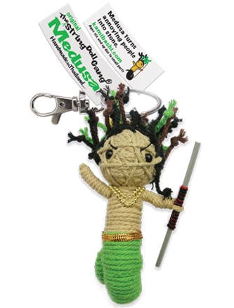 Kamibashi - Wholesale Keychain - Unisex - Medusa String Doll Keychain1