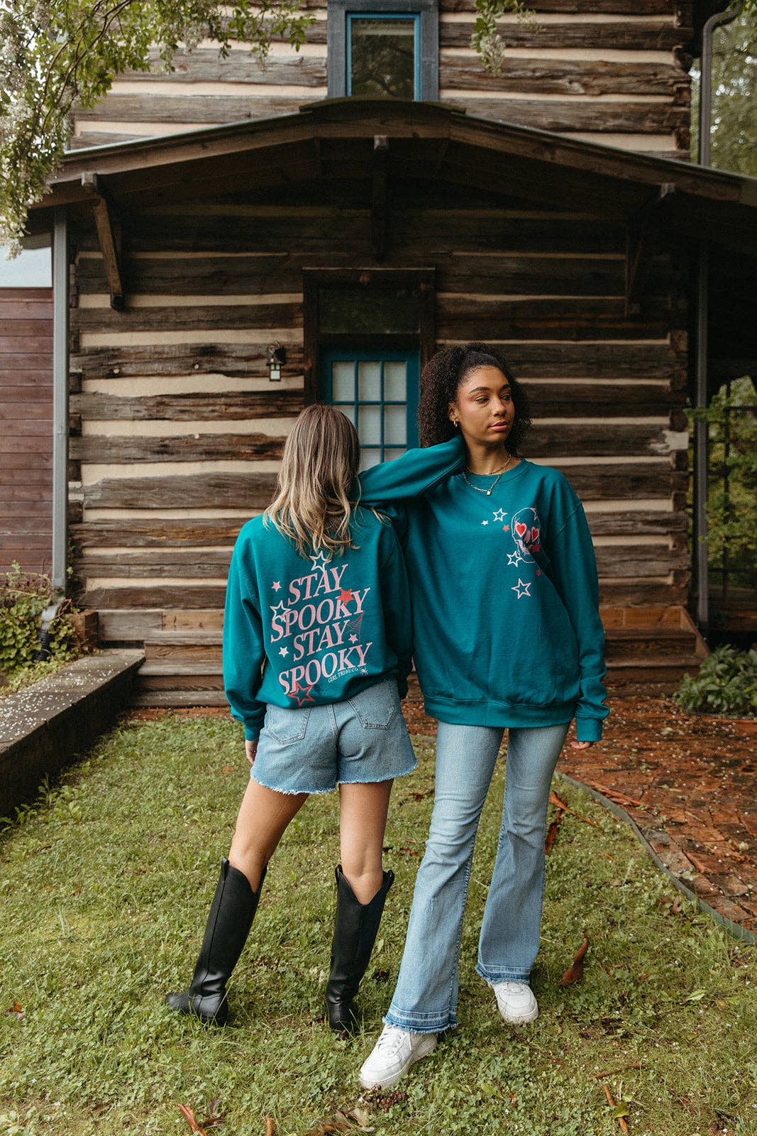 Girl Tribe Co - Wholesale Graphic Sweatshirt - Women's - Stay Spooky Sweatshirt2