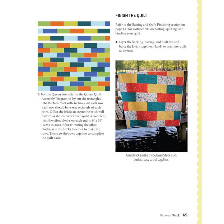 Fox Chapel Publishing - Wholesale Crafts, Hobbies & DIY - Perfectly Pieced Quilt Backs - The Scrap-Smart Guide 5