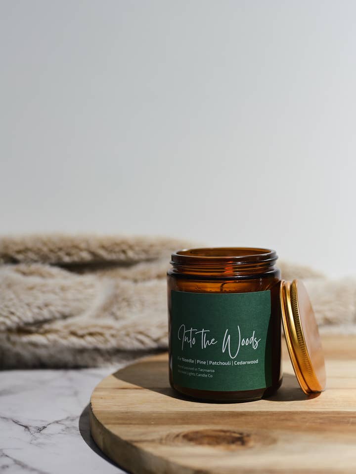 Into the Woods Candle for wholesale by Wicked Lights