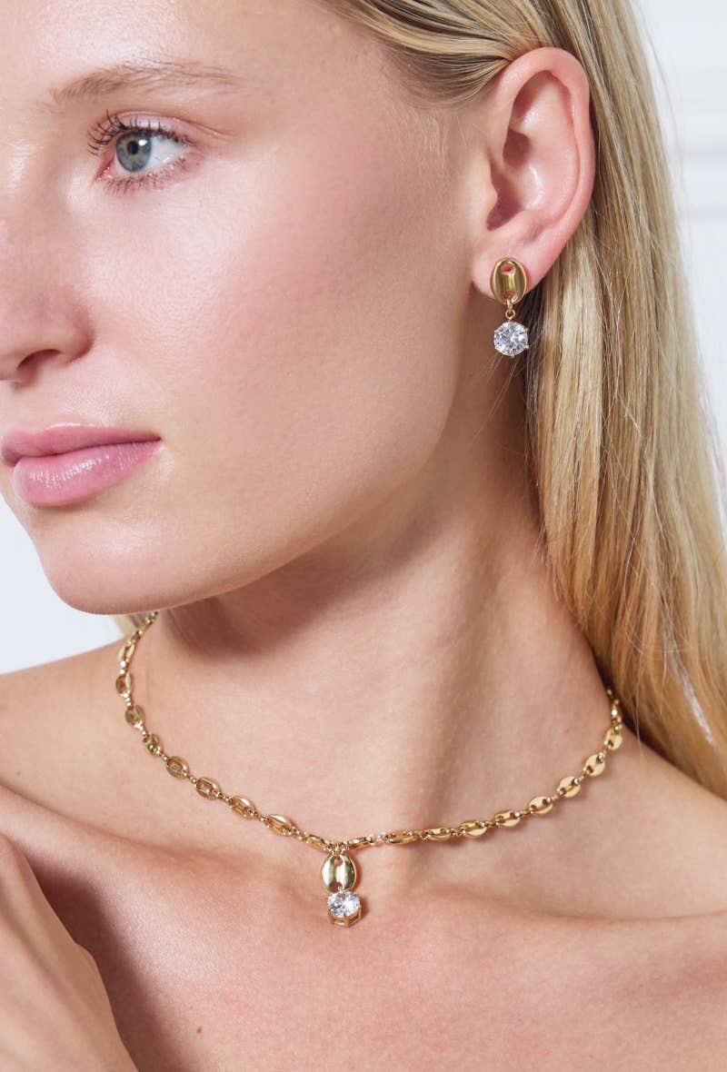 BYREN | ÉLINE L'ATELIER – wholesale Pendant/charm necklace – 224AQ55 stainless steel necklace4