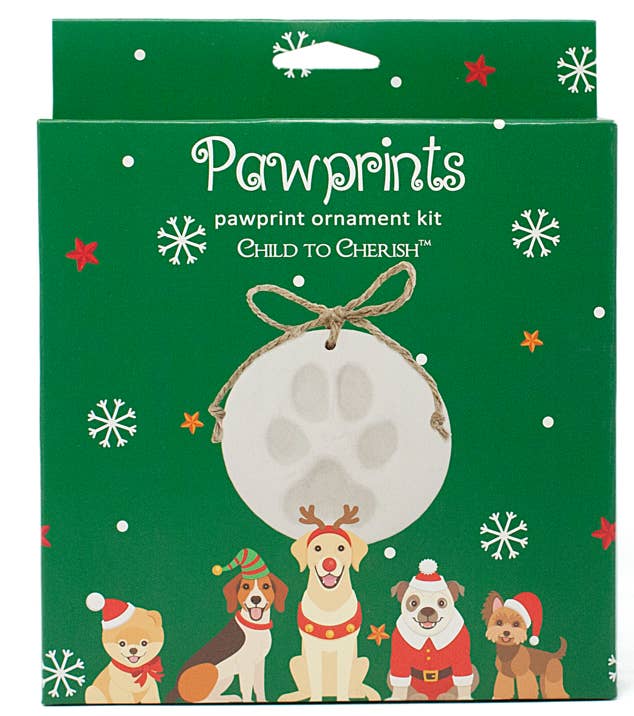 Child To Cherish® – wholesale Ornament – Pawprint Keepsake Ornament0