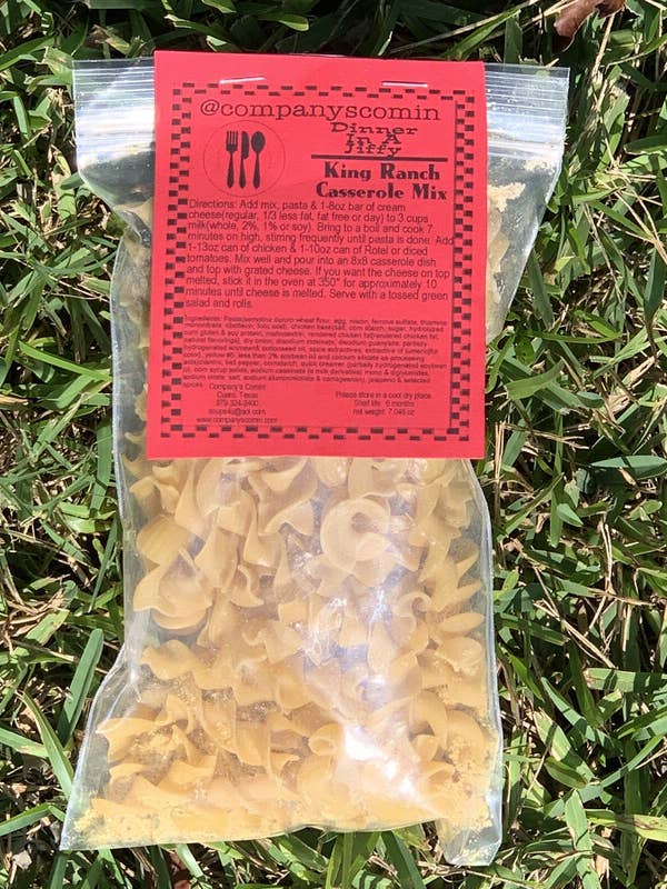 King Ranch Chicken Casserole Mix for wholesale by Company's Comin'