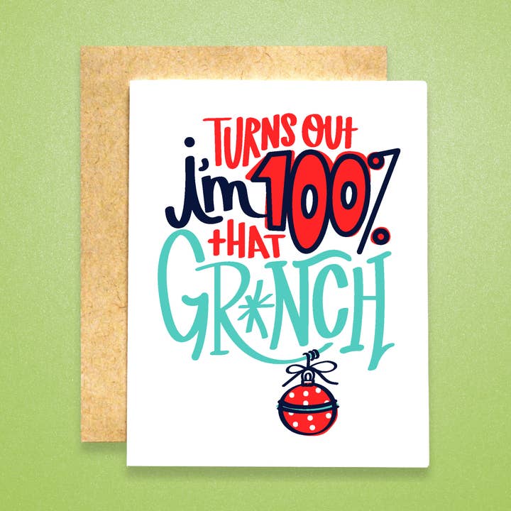 I'm 100% That Gr**** Card for wholesale by Raven + Unicorn